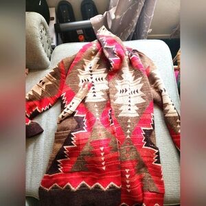 Ralph Lauren western sweater with Aztec print